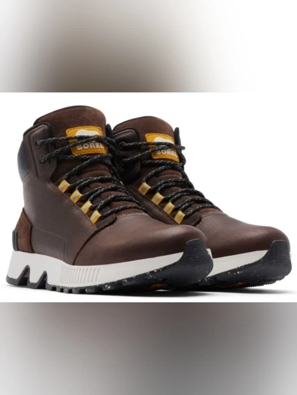 Sorel Men's Mac Hill Mid LTR Boots Size 9 Used Exc MSRP $175